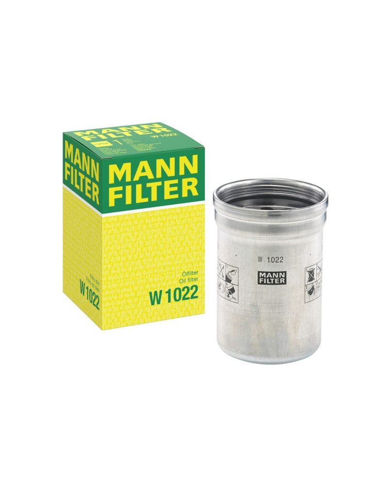Mann Filter W1022 Yağ Filtresi