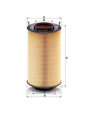 Mann Filter HU12016Z Yağ Filtresi