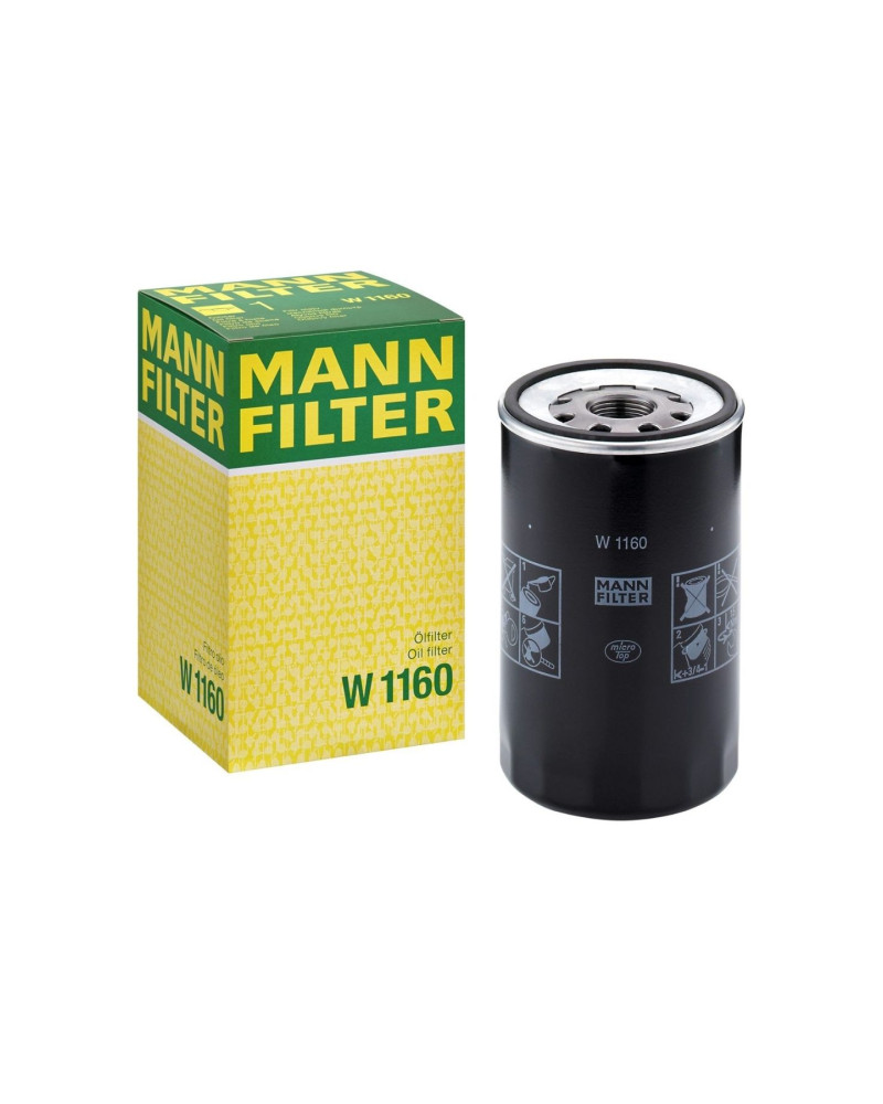 Mann Filter W1160 Yağ Filtresi