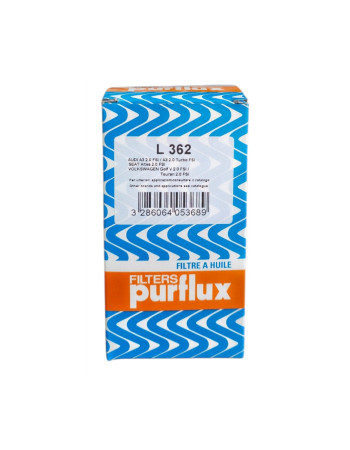 Purflux Filter L362 Yağ Filtresi